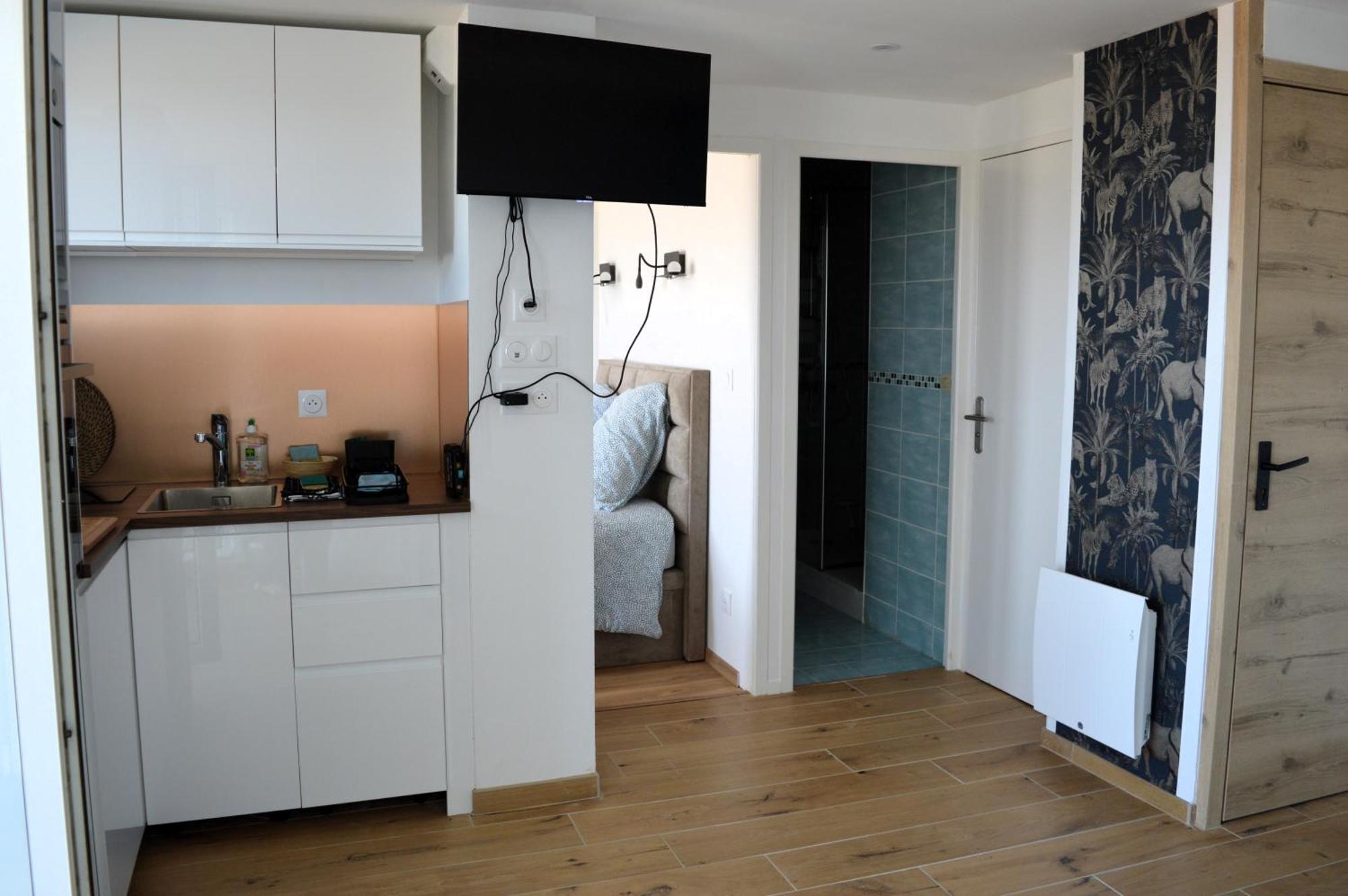 Mettons Les Voiles - Appt Vue Mer Avec Loggia Bernieres-sur-Mer Bagian luar foto
